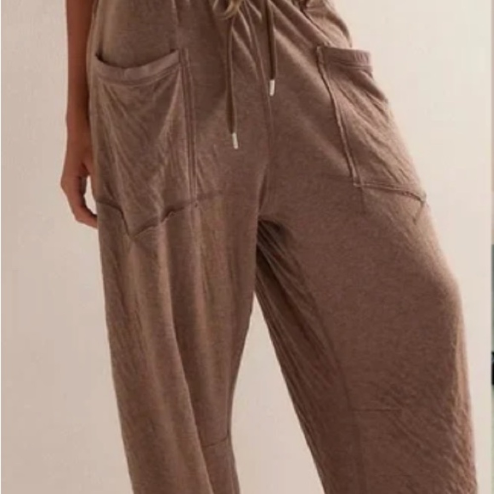 Free People Wait A Minute Barrel Pants